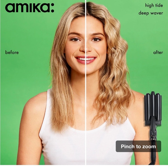 Amika -High Tide Deep Wave Hair Crimper - Picture 3 of 4